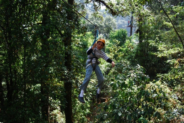 Recorrido de tirolina